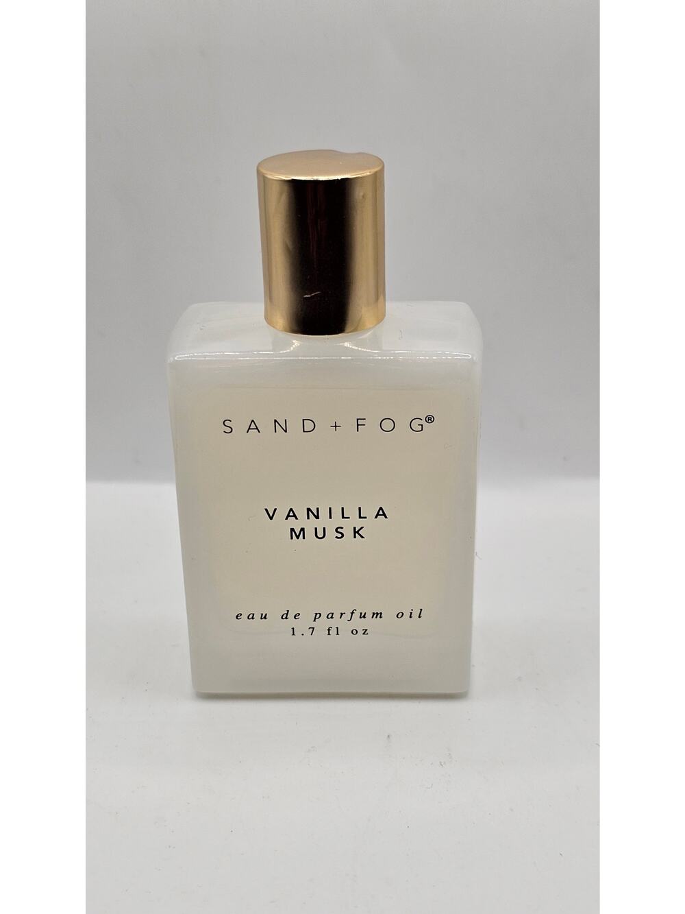 Sand + Fog Vanilla Musk Perfume Eau De Parfum Oil Rollerball 1.7oz 50ml Roll-On